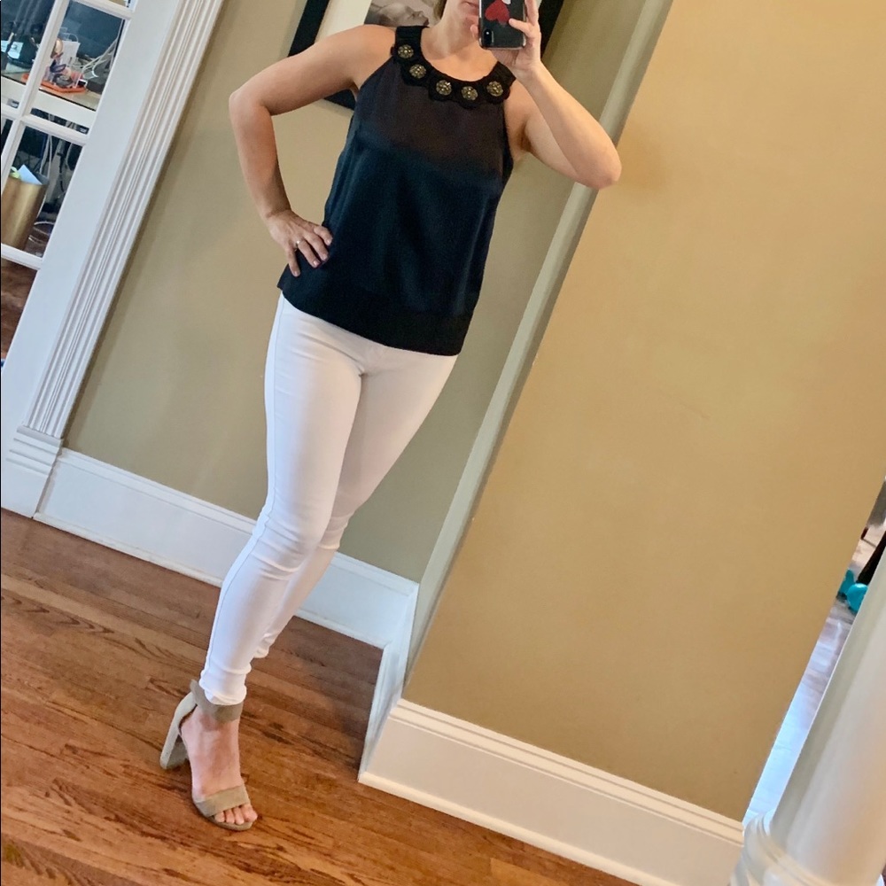 BCBG silk top size Small